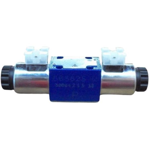 pressão máxima 350bar, 4 conexões úteis, tamanho 6, centro J, Série 6X, 24V, com acionamento de emergência coberto, sem conector