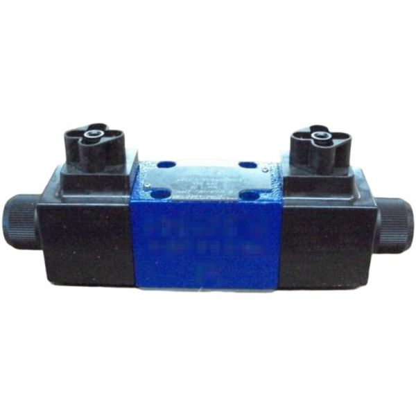 pressão máxima 350bar, 4 conexões úteis, tamanho 6, centro E,  Série 6X, 110V, com acionamento de emergência coberto, sem conector