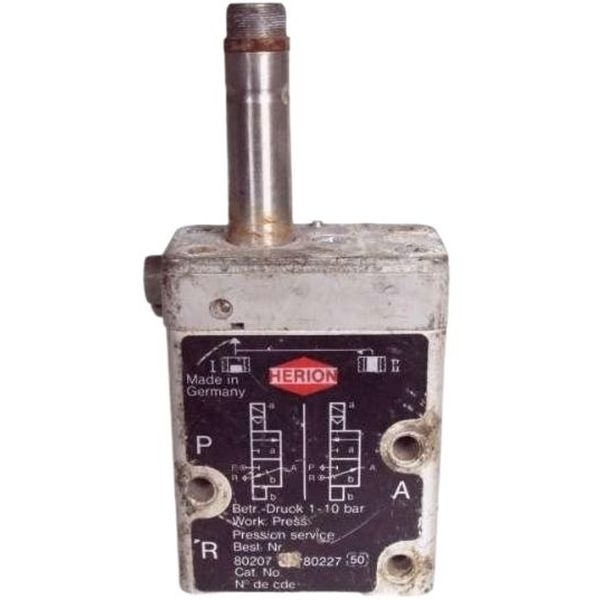 3/2 vias NF, conexão rosca G1/3, atuação solenóide / retorno mola, fluido ar comprimido