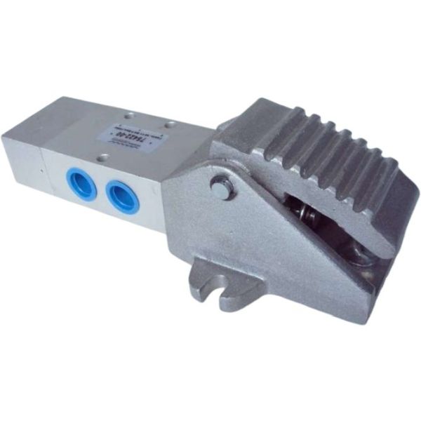 5 vias, 2 posições, atuador pedal, retorno diferencial, atuador muscular