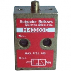 Válvula pneumática M43303C - SCHRADER BELLOWS seminova