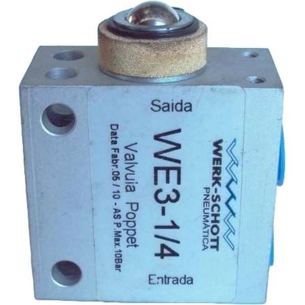 Série W, válvula para fluxos intermediários, intercâmbio de atuadores com o mesmo corpo
