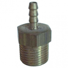 Espigão macho 1/2X8 latão