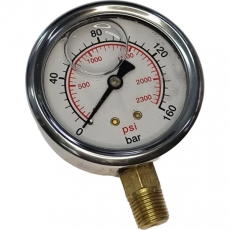 Man&ocirc;metro GAM635RL160 2300psi 160bar - GALLEYHILL