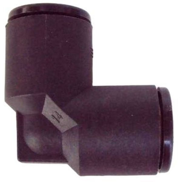 conexão em L, conector pneumático em L, conexão L, união para tubos em L, conexão para tubos PUN e PAN, conexão pneumática, conexão instantânea, conexão rápida, conexão de engate rápido em L