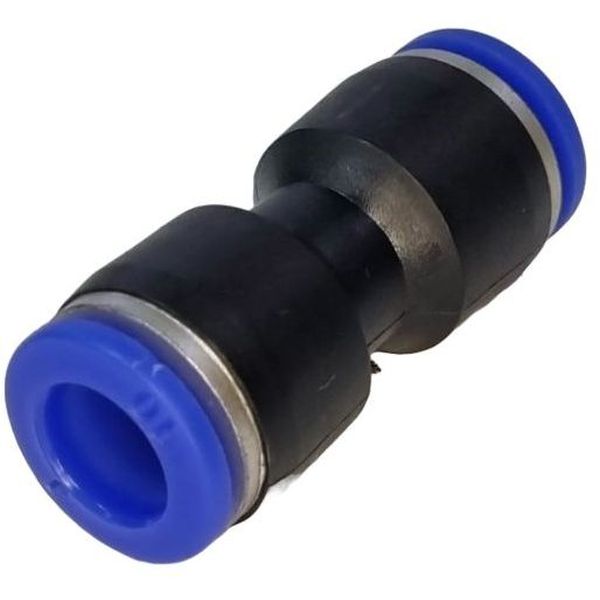 união pneumática reta, união reta de engate rápido, união pneumática, emenda para tubos, união rápida de tubos, emenda rápida de tubos, conexão pneumática, união instantânea, união para tubos pneumáticos, união para mangueiras pneumáticas