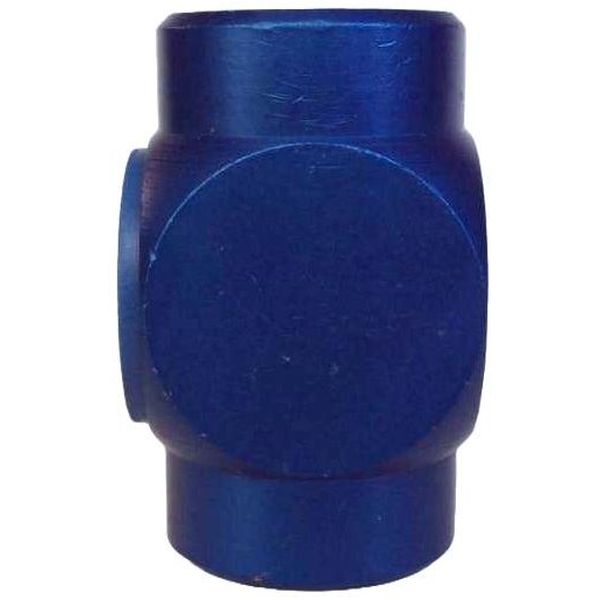 em alumínio anodizado azul
