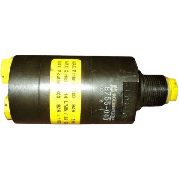 marca: Roemheld <br />
modelo: 8755040 <br />
pressão máxima saída: 800 bar <br />
estado: seminova