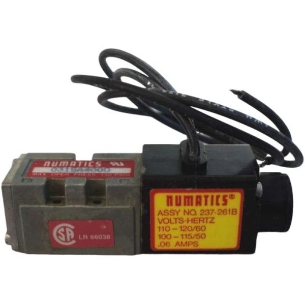 110-120Volts, 60Hz, bobina ligação elétrica com fio