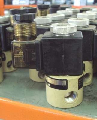 tensão 24V, 2 vias, rosca 1/4