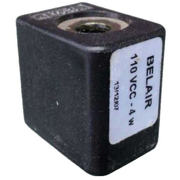tensão 110VCC, potência 4W, quadrada, encapsulada, ligação elétrica com pinos