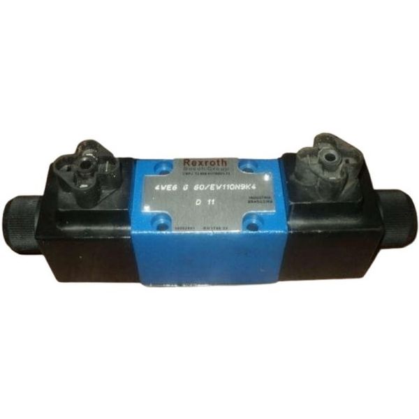pressão máxima 350bar, 4 conexões úteis, tamanho 6, centro G,  Série 6X, 110V, com acionamento de emergência coberto, sem conector