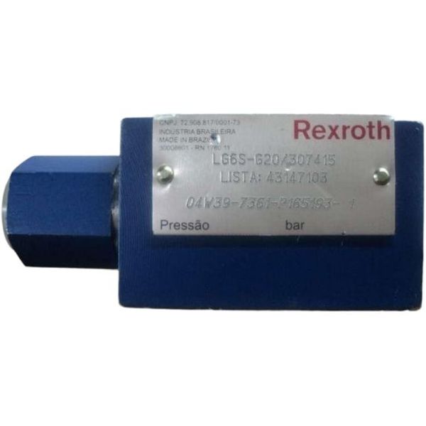 marca: REXROTH <br/>
modelo: LG6SG20307415 <br/>
estado: nova