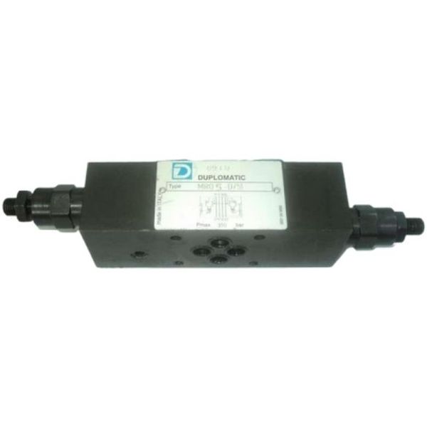 Série MRQ, versão modular, ISO 4401-03, pressão máxima 350bar, fluxo máximo 75l/min
