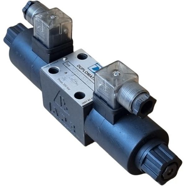Série MDD44, CETOP 03, 4/3 vias, pressão máxima 350bar, fluxo máximo 50 l/min, corrente direta