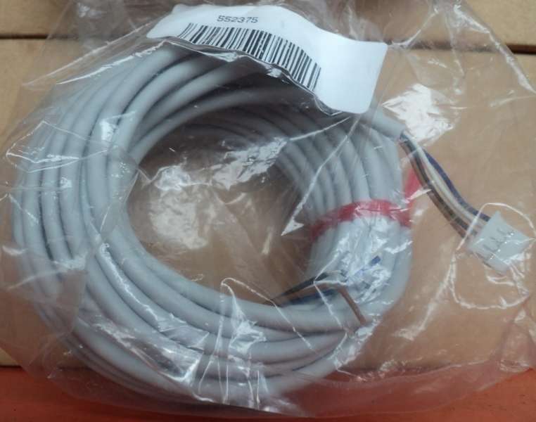 comprimento do cabo 5m, material do cabo PVC, temperatura ambiente -20...60oC