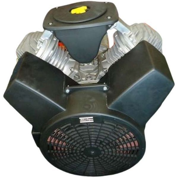 Compressor para ar comprimido, compressor industrial de pistão. LE: Compressor alternativo de estágio único com pressão máxima de 10 bar (145 psi). LT: Compressor alternativo de dois estágios com pressão máxima de 15, 20 ou 30 bar (218, 290 ou 435 psi)