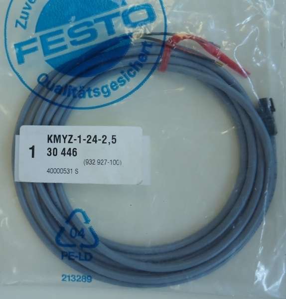 voltagem 24V, comprimento do cabo 2,5, cobertura do cabo PVC, conectores bronze