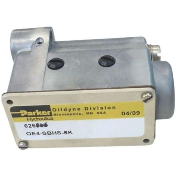 marca: Parker Oildyne Division <br />
modelo: OE4SBHS8K <br />
estado: nova