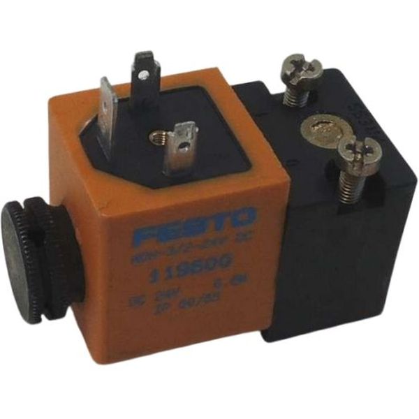 3/2 vias, normalmente fechada, 24VDC, grau de proteção IP65, pressão máxima 16bar
