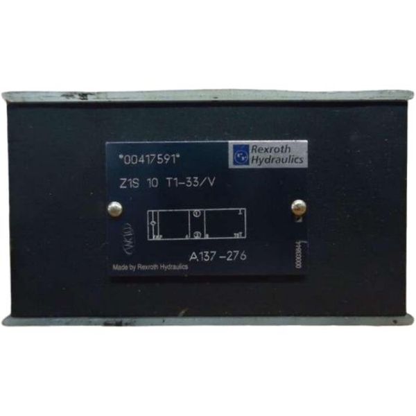 marca: REXROTH <br/>
modelo: Z1S10T133V <br/>
estado: nova
