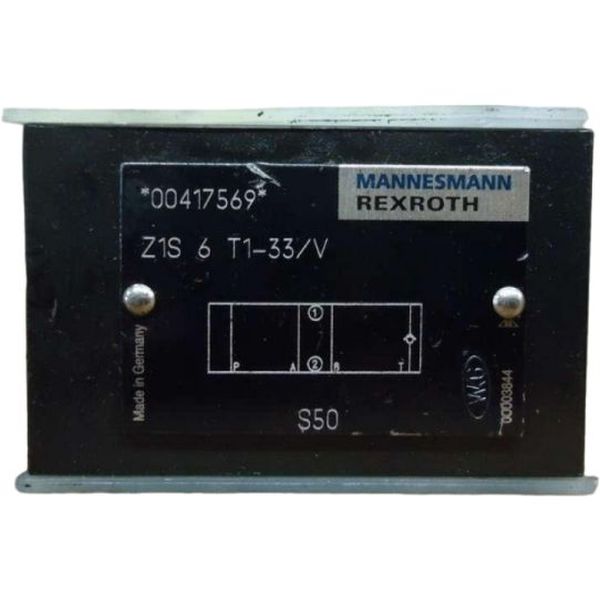 marca: REXROTH <br/> modelo: Z1S6T133V <br/> estado: nova