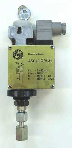 Válvula hidráulica (modelo: AS040 CR1A1)
