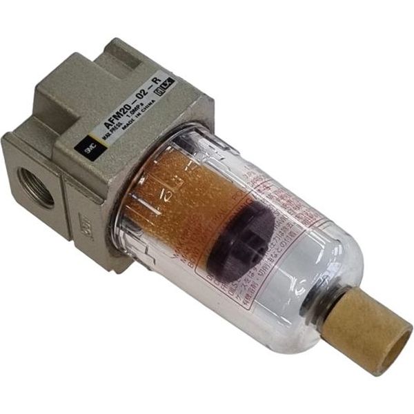 conexão rosca G1/8, vazão 120Nl/min, grau de separação 99,9% ou mais, dreno manual, grau de filtragem 0,3 microns
