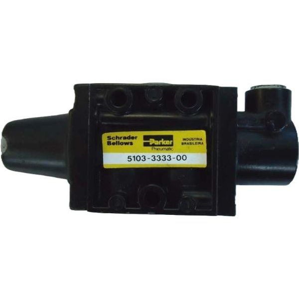 válvula NI,configuração 3 vias / 2 posições, orifícios de conexão 1/4npt, orifícios de pilotagem 1/8npt, acionamento rolete/piloto, fluidos ar / gases inertes / óleos leves