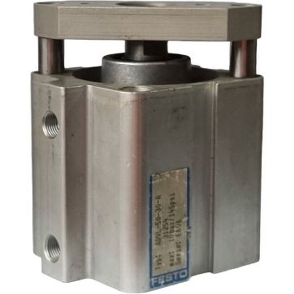 cilindro compacto, antigiro com elemento de fixação, diâmetro 50mm, curso 30mm, detecção de posição