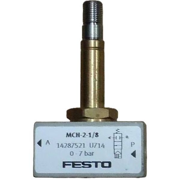 2/2 vias, acionamento solenóide / retorno mola, pressão de trabalho 0~7bar