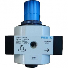 Regulador de pressão LR-D-MAXI  LR-1/2-D-MAXI 186455 - FESTO