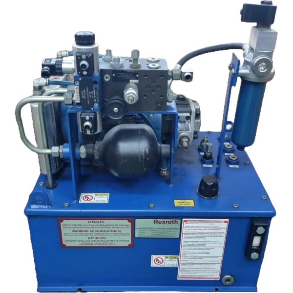 motor WEG 1,5HP/CV, 60 bar, reservatório 40 litros
