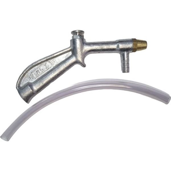 conexão 1/4bsp, mangueira 22mm, corpo alumínio, válvula latão