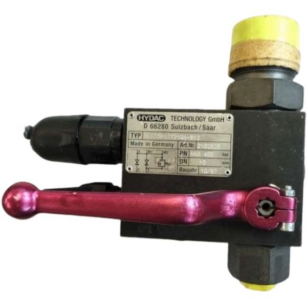 tamanho nominal 10mm, pressão de ajuste 210bar, descarga do tanque manual, sem válvula de assento