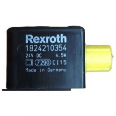 Bobina pneumática 1824210354 24V 4.5W - REXROTH seminova