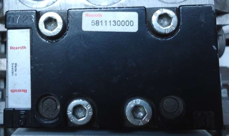 5/2 vias, conexão com placa, fluxo 1400l/min, pressão máxima 16bar