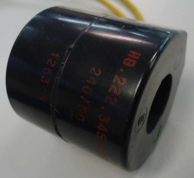 voltagem 240DC/50Hz, redonda, ligação elétrica com 2 fios, encapsulada, classe de isolamento H, classe de temperatura B