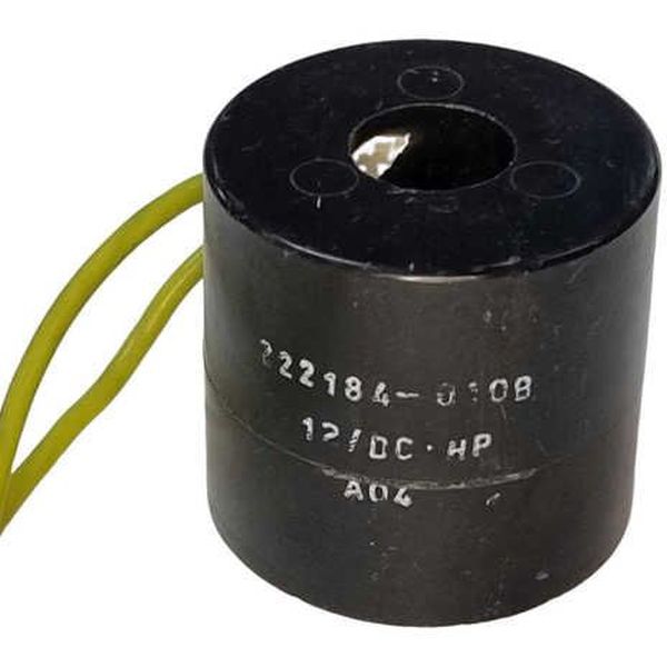 voltagem 12DC, redonda, ligação elétrica com 2 fios, encapsulada, classe de isolamento H, classe de temperatura P