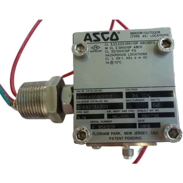 conexão rosca 1/4, fluidos ar / gás inerte, tensão da bobina 24/DC, 0,5W, ligação elétrica com fio