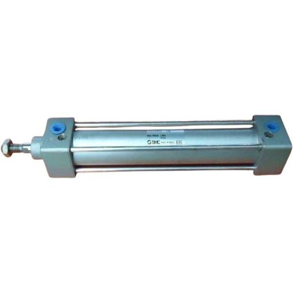 Série C95, diâmetro 32mm, curso 140mm, com tirantes, amortecimento nas duas extremidades, fluido ar comprimido
