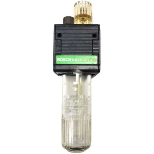nebulizador normal de óleo, copo policarbonato transparente, rosca G1/4, posição de montagem vertical, pressão nominal 16bar

