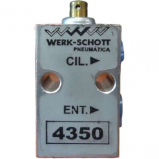 Válvula pneumática 4350 - WERK SCHOTT