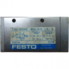 Válvula pneumática WVL-5/2-1/4-B - FESTO usada