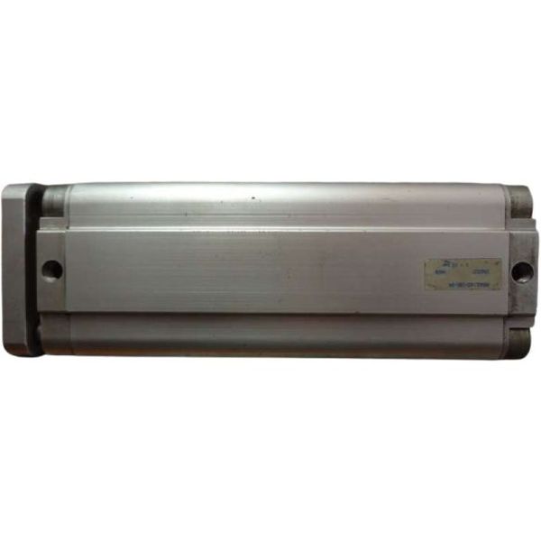 cilindro compacto, antigiro com elemento de fixação, diâmetro 63mm, curso 180mm, anéis/placas de amortecimento elástico nas posições finais de curso, detecção de posição