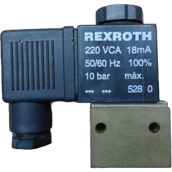 2/2 vias, tensão 220VCA 18mA 50/60Hz 100% 10bar