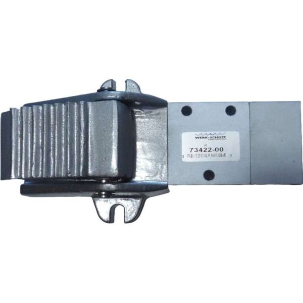 3 vias, 2 posições, atuador pedal, retorno diferencial, fluido ar comprimido / gases inertes /vácuo