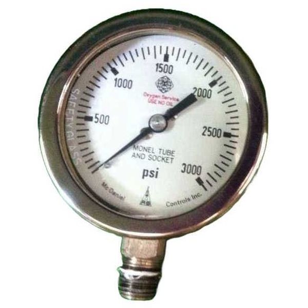 saída por baixo, conexão rosca 1/4, mostrador 63mm