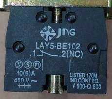 Bloco p/ botão (modelo: LAY5BE10212NC)
