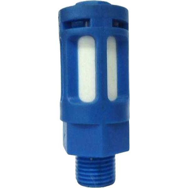 Silenciador, cor bronze, rosca 1/8
